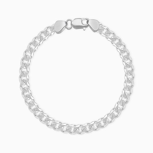 Silver Classic Bracelet for Him