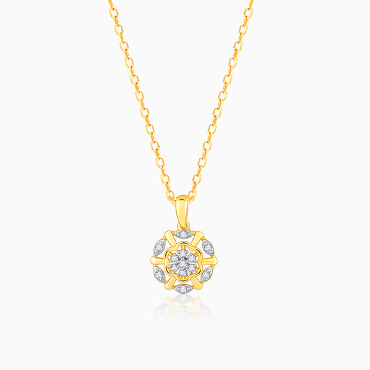 Lab_grown_diamond_Gold Fleur_Glory_Diamond_Pendant