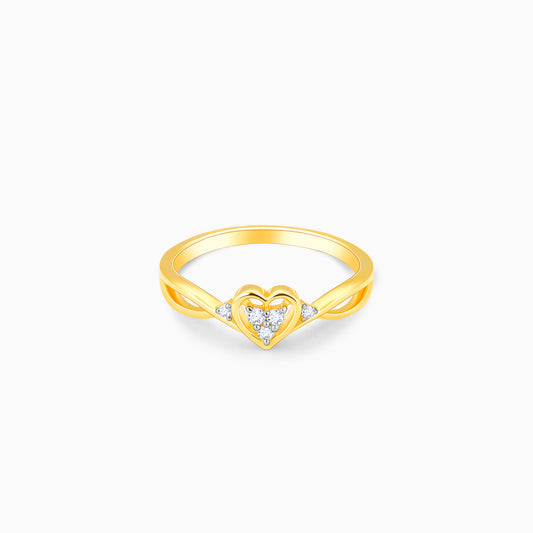 Gold Warm Love Diamond Ring