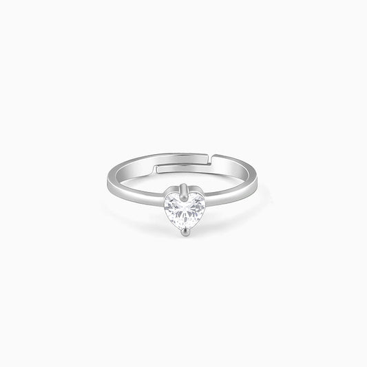 Silver Passionate Love Ring